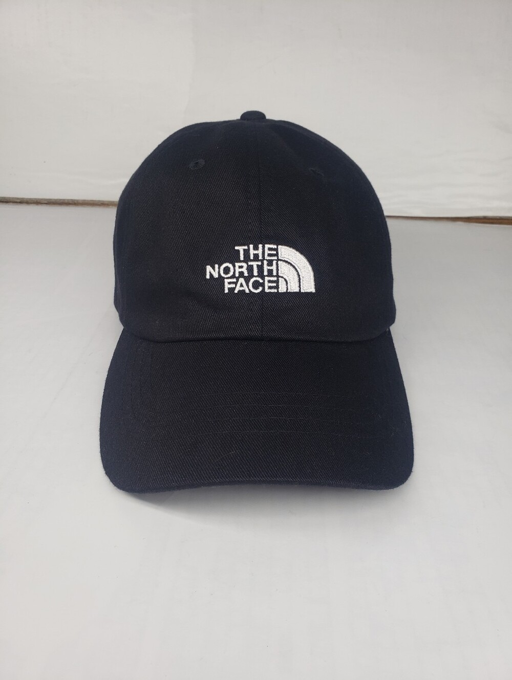The North Face Unisex Black Hat One Size Adjustable Slide Back